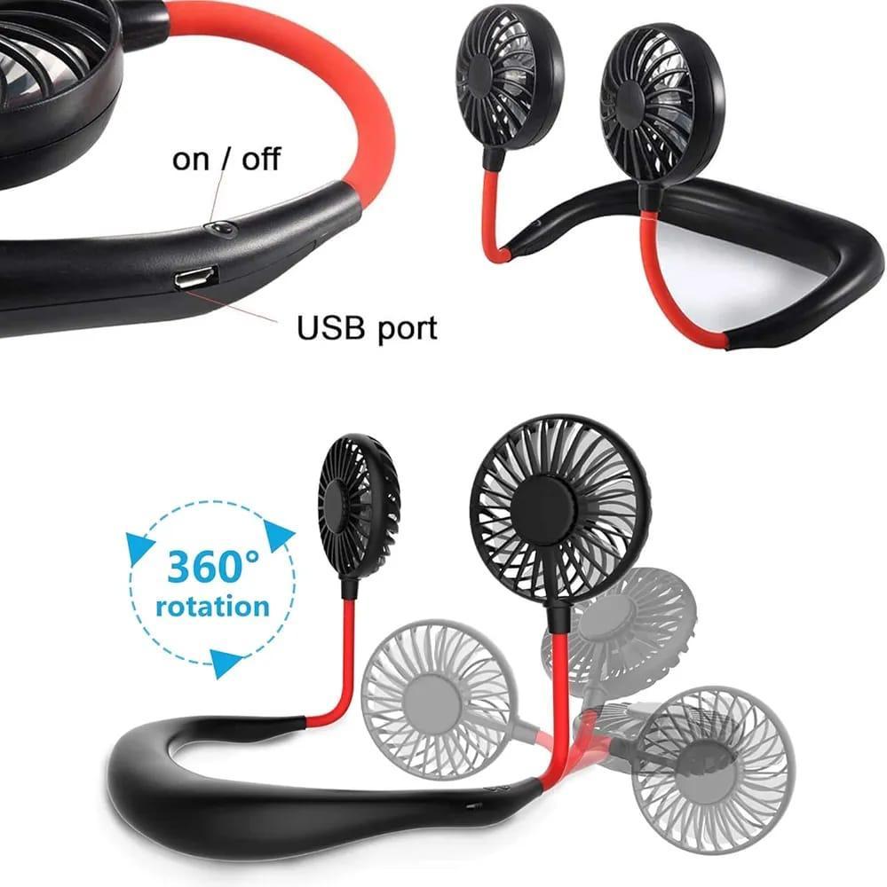 Rechargeable Portable Neck Fan