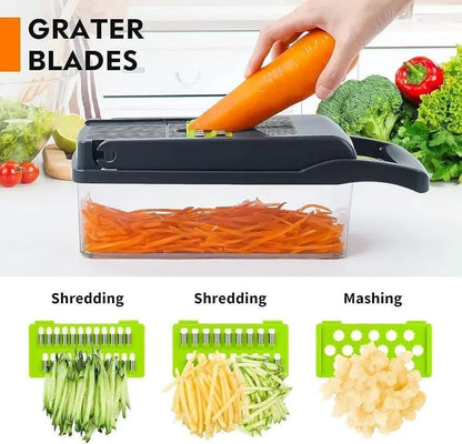 8-in-1 Multi-Function Vegetable Chopper