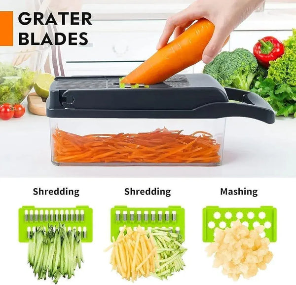 8-in-1 Multi-Function Vegetable Chopper