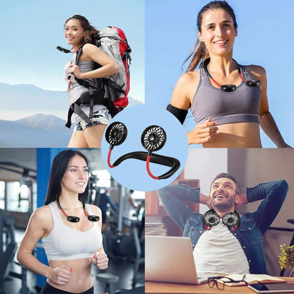 Rechargeable Portable Neck Fan